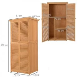 Outsunny Rangements Extérieur Abri Jardin En Pin Massif 8 Outsunny Rangements Extérieur Abri Jardin En Pin Massif -France Parasols Soldes 2022 abri jardin en pin massif 2