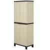Outsunny Rangements Extérieur Armoire Haute De Jardin 65L X 37l X 172H Cm