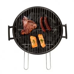 Livoo Barbecues Et Planchas Barbecue à Charbon En Métal Noir Et Vert -France Parasols Soldes 2022 barbecue a charbon en metal noir et vert 3