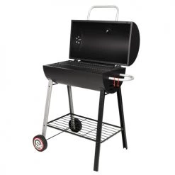 Somagic Barbecues Et Planchas Barbecue Au Charbon De Bois En Acier Noir