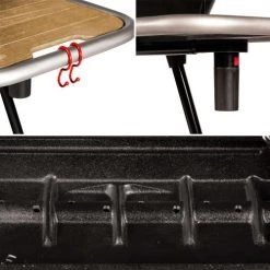 Somagic Barbecues Et Planchas Barbecue Au Charbon De Bois En Fonte Et Acier Noir -France Parasols Soldes 2022 barbecue au charbon de bois en fonte et acier noir 2