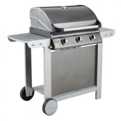 Cook In Garden Barbecues Et Planchas Barbecue Au Gaz 3 Brûleurs En Acier Gris