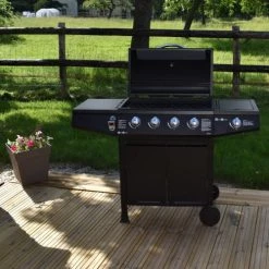 Alice's Garden Barbecues Et Planchas Barbecue Au Gaz 4 Brûleurs Avec Feu Latéral -France Parasols Soldes 2022 barbecue au gaz 4 bruleurs avec feu lateral 5