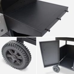 Alice's Garden Barbecues Et Planchas Barbecue Au Gaz Athos Cuisine Extérieure 3 Brûleurs Et Feu Latéral -France Parasols Soldes 2022 barbecue au gaz athos cuisine exterieure 3 bruleurs et feu lateral 2