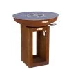 Remundi Braséros Et Cheminées D'extérieur Barbecue Brasero En Acier Carus Diamètre 62 Cm Hauteur 71 Cm