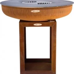 Remundi Braséros Et Cheminées D'extérieur Barbecue Brasero En Acier Carus Diamètre 82 Cm Hauteur 80 Cm -France Parasols Soldes 2022 barbecue brasero en acier carus diametre 82 cm hauteur 80 cm 3