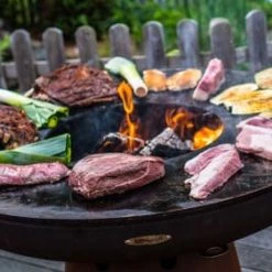 Remundi Braséros Et Cheminées D'extérieur Barbecue Brasero En Acier Nero Hauteur 84 Cm Diamètre 102 Cm -France Parasols Soldes 2022 barbecue brasero en acier nero hauteur 84 cm diametre 102 cm 2