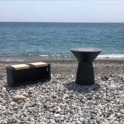 Remundi Braséros Et Cheminées D'extérieur Barbecue Brasero En Acier Phoenix Hauteur 99 Cm Diamètre 99 Cm -France Parasols Soldes 2022 barbecue brasero en acier phoenix hauteur 99 cm diametre 99 cm 2