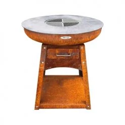 Remundi Barbecues Et Planchas Barbecue Brasero En Acier Zelos Hauteur 80 Cm Diamètre 82 Cm