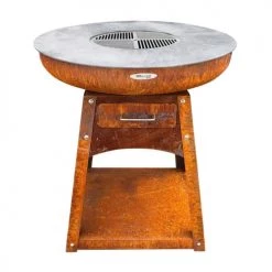 Remundi Barbecues Et Planchas Barbecue Brasero En Acier Zelos Hauteur 87 Cm Diamètre 102 Cm