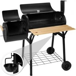 Tectake Barbecues Et Planchas Barbecue Charbon 2 Cuves Avec Thermomètre Noir -France Parasols Soldes 2022 barbecue charbon 2 cuves avec thermometre noir 4