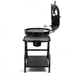 Livoo Barbecues Et Planchas Barbecue Charbon Avec Tablettes En Acier Noir -France Parasols Soldes 2022 barbecue charbon avec tablettes en acier noir 4