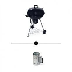 Alice's Garden Barbecues Et Planchas Barbecue Charbon De Bois + Cheminée D'allumage