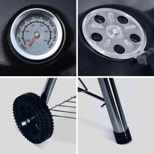 Alice's Garden Barbecues Et Planchas Barbecue Charbon De Bois + Cheminée D'allumage 4 Alice's Garden Barbecues Et Planchas Barbecue Charbon De Bois + Cheminée D'allumage – Image 4