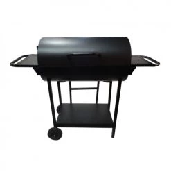 Concept Usine Barbecues Et Planchas Barbecue Double Foyer Au Charbon De Bois 69,5 X 37 Cm