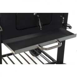 Wadiga Barbecues Et Planchas Barbecue En Acier Noir Avec Thermomètre -France Parasols Soldes 2022 barbecue en acier noir avec thermometre 2