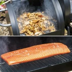 Somagic Barbecues Et Planchas Barbecue Fumoir Au Charbon De Bois En Acier Noir -France Parasols Soldes 2022 barbecue fumoir au charbon de bois en acier noir 4