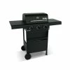 Alice's Garden Barbecues Et Planchas Barbecue Gaz 3 Brûleurs Tablettes Rabattables
