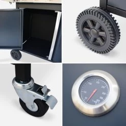 Alice's Garden Barbecues Et Planchas Barbecue Gaz Bazin 4 Anthracite 4 Brûleur 1 Feu Latéral 10 Alice's Garden Barbecues Et Planchas Barbecue Gaz Bazin 4 Anthracite 4 Brûleur 1 Feu Latéral -France Parasols Soldes 2022 barbecue gaz bazin 4 anthracite 4 bruleur 1 feu lateral 4