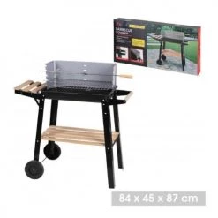Wadiga Barbecues Et Planchas Barbecue Tourne Broche Sur Roulettes -France Parasols Soldes 2022 barbecue tourne broche sur roulettes 2