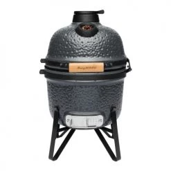 BergHoff Barbecues Et Planchas BBQ Et Four En Céramique Petit Modèle Bluestone Grey 33 Cm
