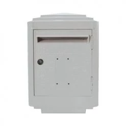 France Parasols Soldes 2022 30 La Boite Jaune Objets Déco De Jardin Boîte Aux Lettres En Aluminium Grand Modèle 1950 Gris Clair