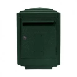 La Boite Jaune Objets Déco De Jardin Boîte Aux Lettres En Aluminium Grand Modèle 1950 Vert