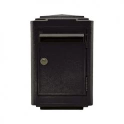 La Boite Jaune Objets Déco De Jardin Boîte Aux Lettres En Aluminium Petit Modèle 1945 Noir