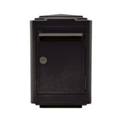 La Boite Jaune Objets Déco De Jardin Boîte Aux Lettres En Aluminium Petit Modèle 1945 Gris Anthracite -France Parasols Soldes 2022 boite aux lettres en aluminium petit modele 1945 noir 3