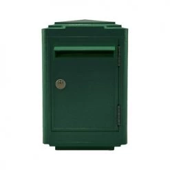 La Boite Jaune Objets Déco De Jardin Boîte Aux Lettres En Aluminium Petit Modèle 1945 Vert