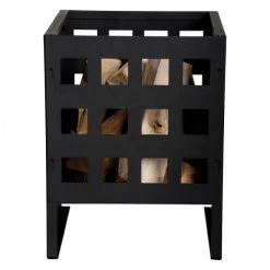 Esschert Design Braséros Et Cheminées D'extérieur Brasero Carré En Métal