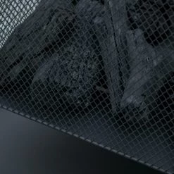 Outsunny Braséros Et Cheminées D'extérieur Brasero Cheminée Foyer Extérieur Carré Avec Tisonnier Métal Noir -France Parasols Soldes 2022 brasero cheminee foyer exterieur carre avec tisonnier metal noir 4