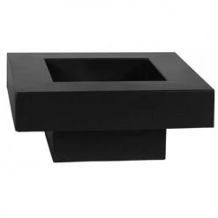 Farmcook Braséros Et Cheminées D'extérieur Brasero En Acier Peint Plateau Design 60 Cm