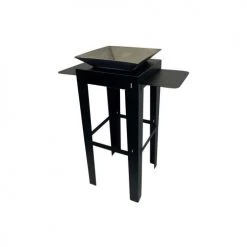 LP Design Braséros Et Cheminées D'extérieur Brasero En Aluminium 2 En 1