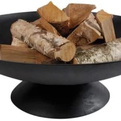 Esschert Design Braséros Et Cheminées D'extérieur Brasero En Fonte Coupe Grande Taille D77cm