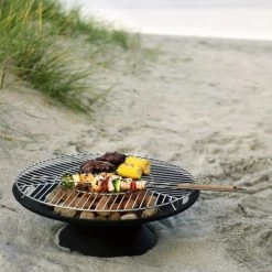 Skagerak Braséros Et Cheminées D'extérieur Brasero En Fonte D58cm -France Parasols Soldes 2022 brasero en fonte d58cm 3