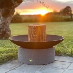 Esschert Design Braséros Et Cheminées D'extérieur Brasero Fonte Et Granit Rond -France Parasols Soldes 2022 brasero fonte et granit rond 1