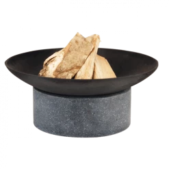 Esschert Design Braséros Et Cheminées D'extérieur Brasero Fonte Et Granit Rond