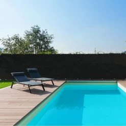 RED DECO Objets Déco De Jardin Brise Vue Renforcé 1x10 M HDPE Noir 300GR -France Parasols Soldes 2022 brise vue renforce 1x10 m hdpe noir 300gr 2