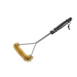 GEFU Barbecues Et Planchas Brosse Triangle Barbecue En Laiton Argent