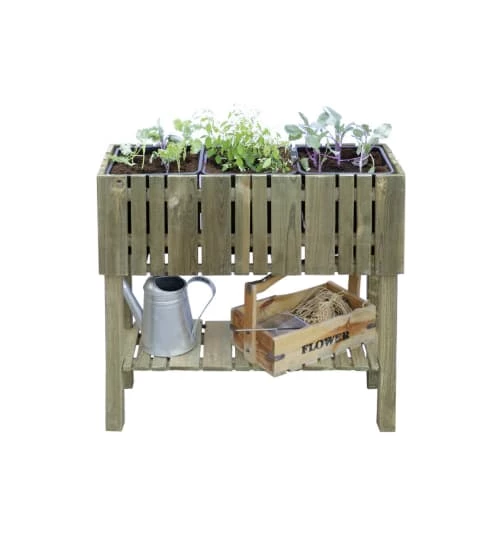 Jardipolys Rangements Extérieur Carré Potager Sur Pieds 3 Bacs En Pin 1 Jardipolys Rangements Extérieur Carré Potager Sur Pieds 3 Bacs En Pin