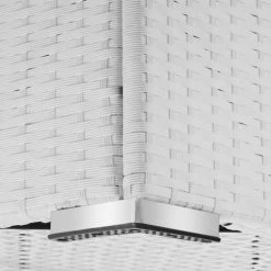 Tectake Rangements Extérieur Coffre De Jardin Blanc -France Parasols Soldes 2022 coffre de jardin blanc 4