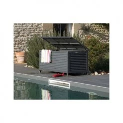 Proloisirs Rangements Extérieur Coffre De Jardin En Aluminium Storia 135 X 66 X 61 Cm -France Parasols Soldes 2022 coffre de jardin en aluminium storia 135 x 66 x 61 cm 3