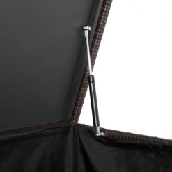 Tectake Rangements Extérieur Coffre De Jardin Oslo Marron -France Parasols Soldes 2022 coffre de jardin oslo marron 2