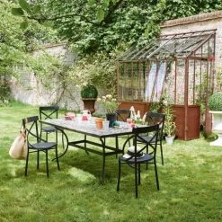 Maisons Du Monde Pergolas Et Tonnelles Demi-serre En Métal Effet Rouille H 245 Cm -France Parasols Soldes 2022 demi serre en metal effet rouille h 245 cm 1000 8 17 121541 11
