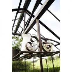 Maisons Du Monde Pergolas Et Tonnelles Demi-serre En Métal Effet Rouille H 245 Cm -France Parasols Soldes 2022 demi serre en metal effet rouille h 245 cm 1000 8 17 121541 7