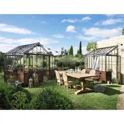 Maisons Du Monde Pergolas Et Tonnelles Demi-serre En Métal Effet Rouille H 245 Cm -France Parasols Soldes 2022 demi serre en metal effet rouille h 245 cm 1000 8 17 121541 8
