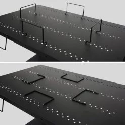 Alice's Garden Barbecues Et Planchas Desserte Extérieure Noire En Acier Modulable Pour Plancha Avec 2 Roues -France Parasols Soldes 2022 desserte exterieure noire en acier modulable pour plancha avec 2 roues 2