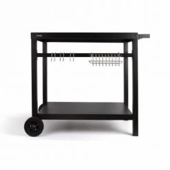 Livoo Barbecues Et Planchas Desserte Pour Plancha En Métal Noir -France Parasols Soldes 2022 desserte pour plancha en metal noir 3