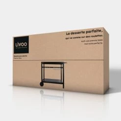 Livoo Barbecues Et Planchas Desserte Pour Plancha En Métal Noir -France Parasols Soldes 2022 desserte pour plancha en metal noir 4